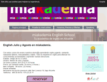 Tablet Screenshot of miakademia.com